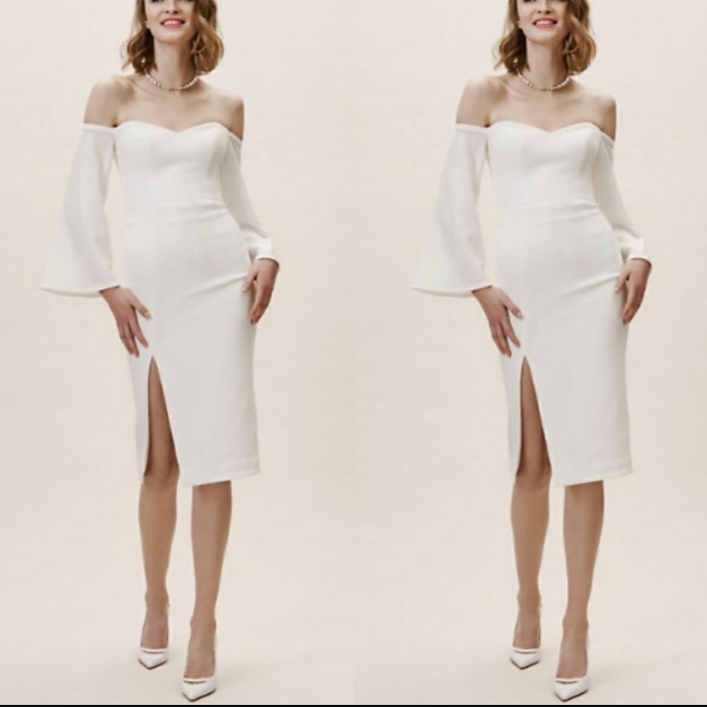 Dress The Population Erin Midi Dress